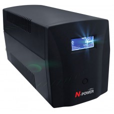 Интерактивный ИБП N-Power Gamma-Vision 1500LCD ─ однофазный ИБП 1500 ВА
